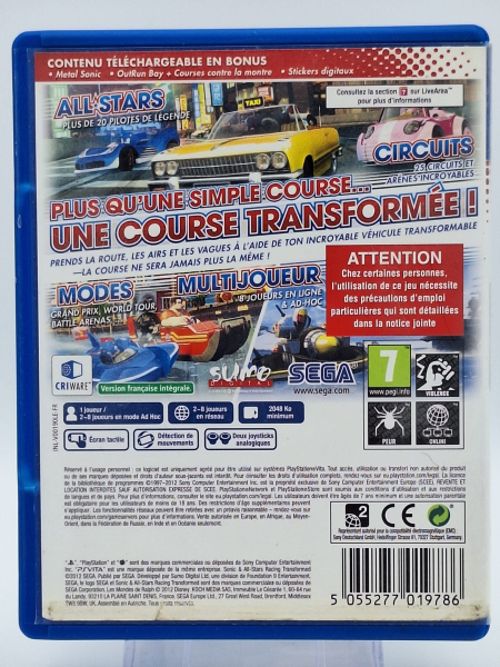 Sonic & All-Star Racing: Transformed